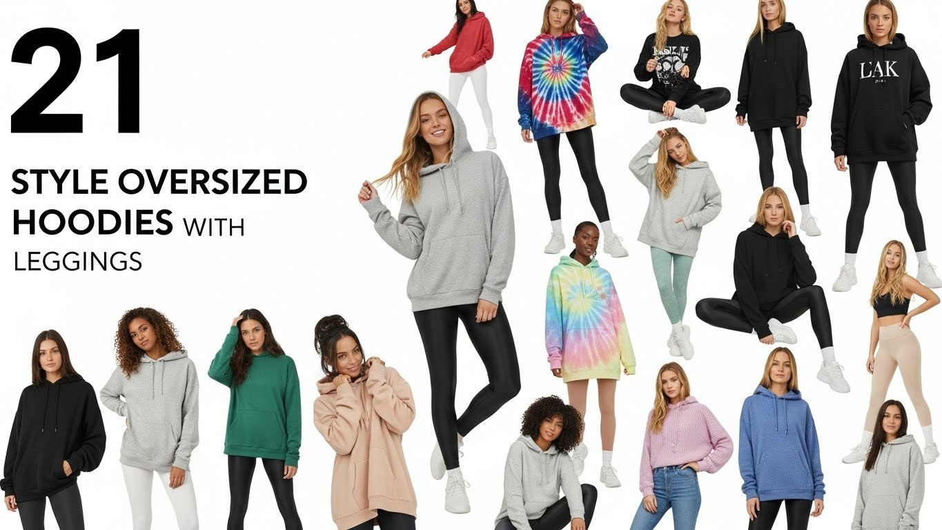 Style Oversized Hoodies with Leggings