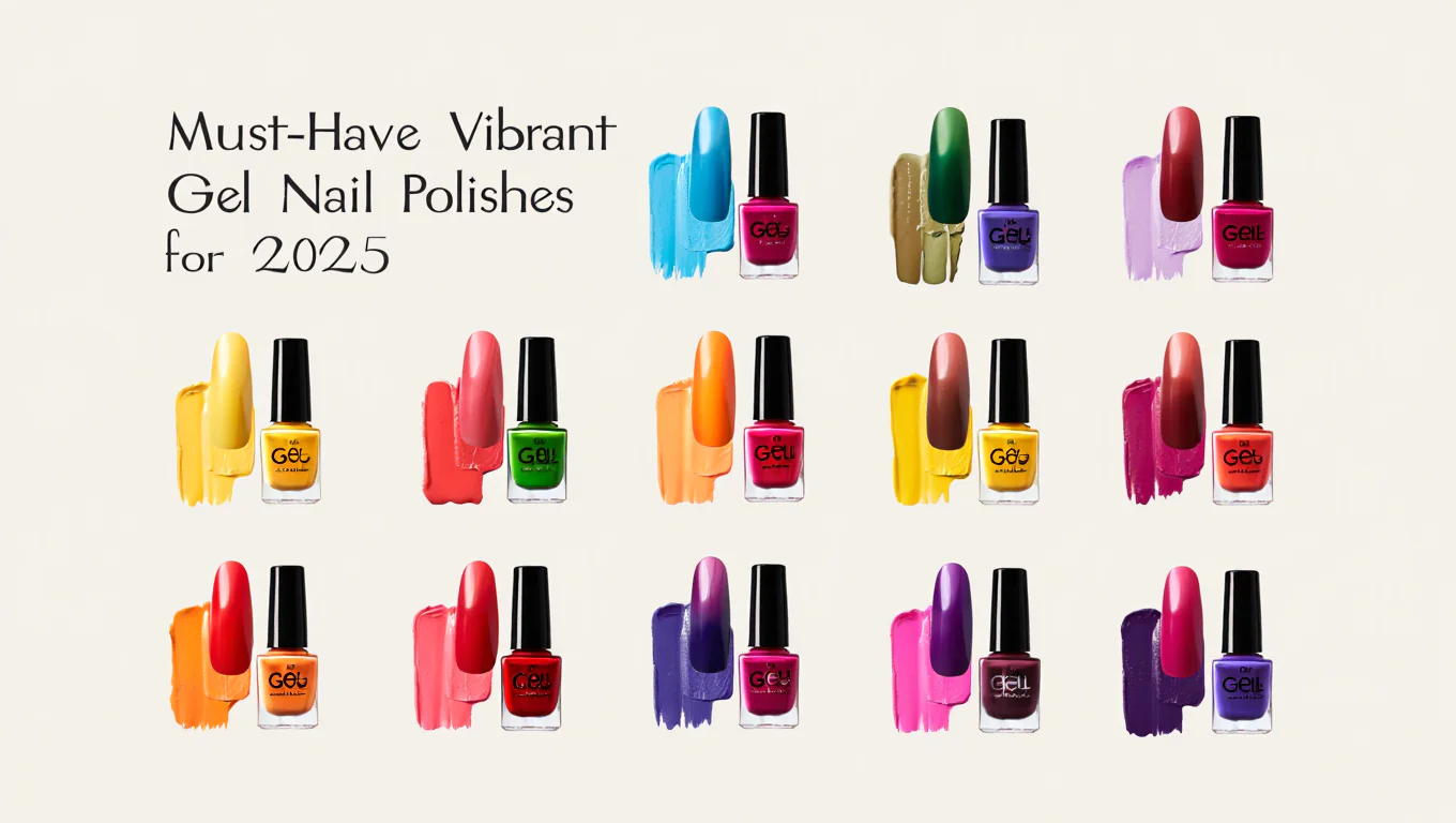 Must-Have Vibrant Gel Nail Polishes for 2025